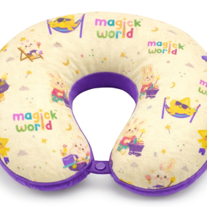 Neck travel pillow by magick stays